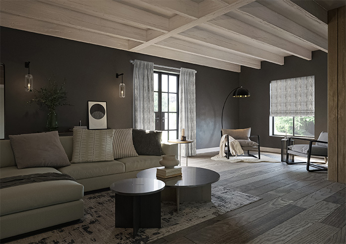 Kiryu, Pearl Grey - Made to Measure Curtains - Image 8